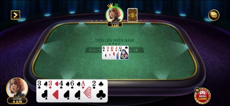 Hướng dẫn cách chơi Tiến lên Go88 trên máy tính