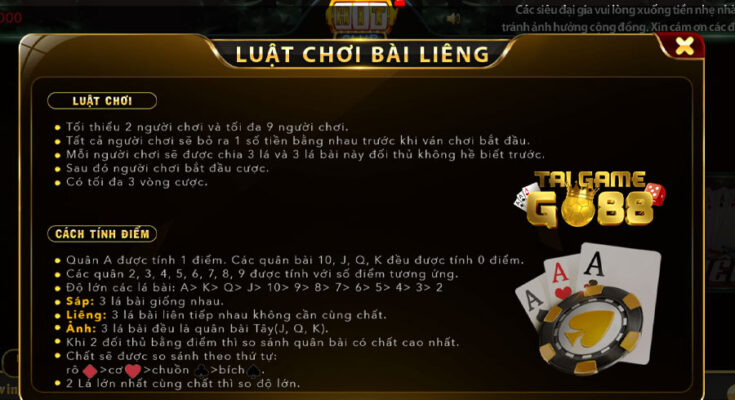 Hướng dẫn chi tiết cách chơi game bài liêng trên Go88